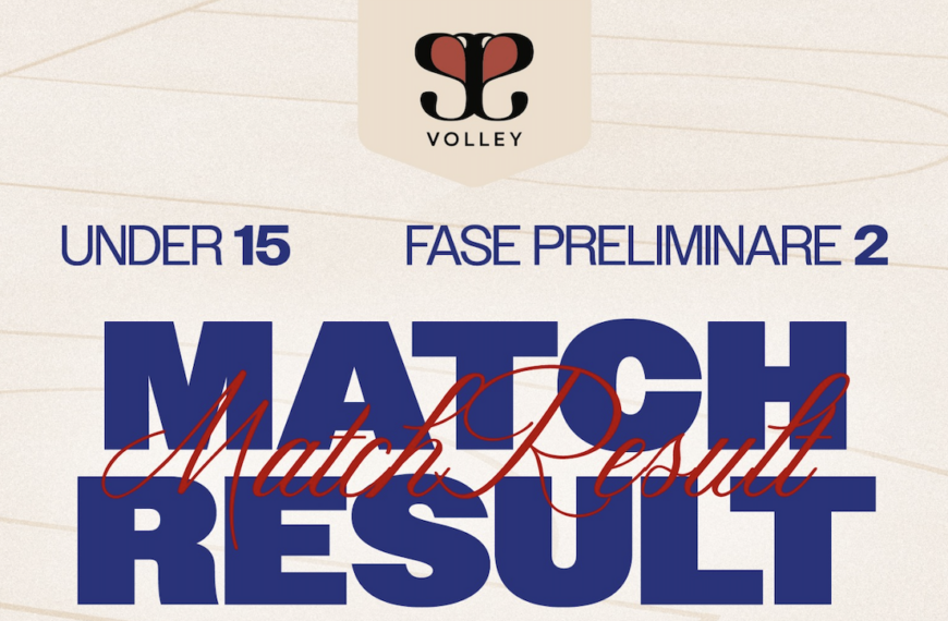 UNDER 15 | FASE PRELIMINARE 2 – CRESCERE INSIEME, UN PUNTO ALLA VOLTA
